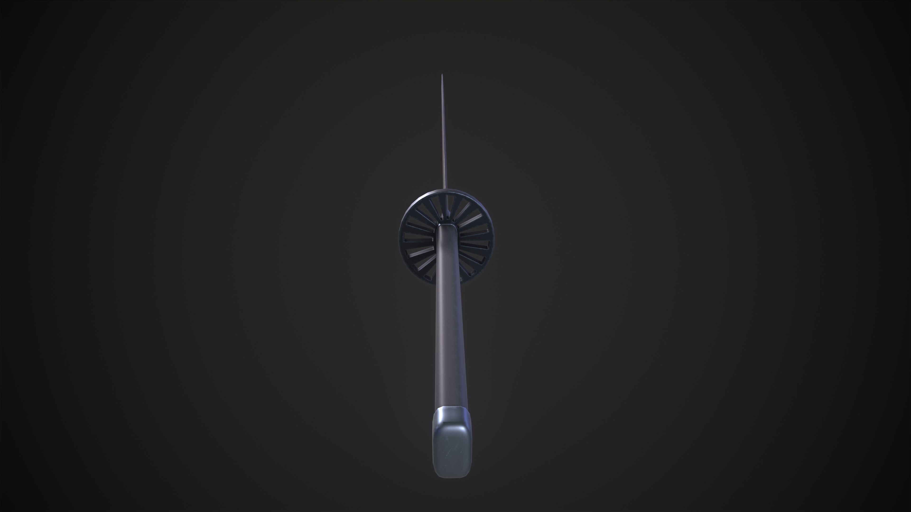 Tanjiro Sword Low-Poly 3D Model Free low-poly 3D model_6