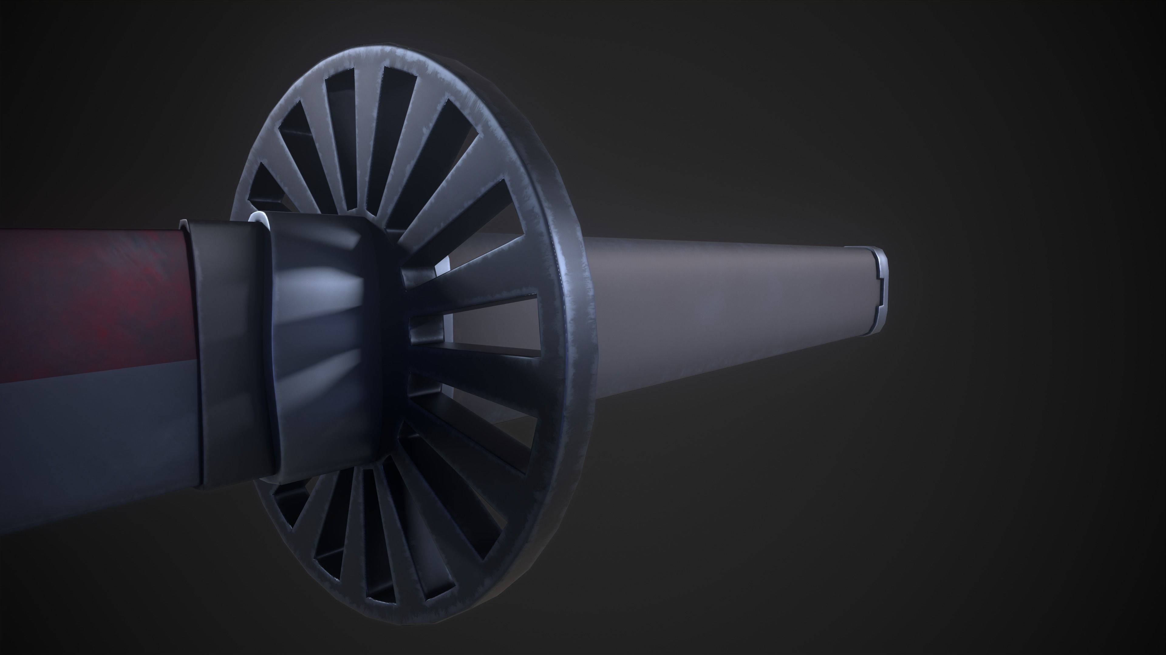 Tanjiro Sword Low-Poly 3D Model Free low-poly 3D model_5