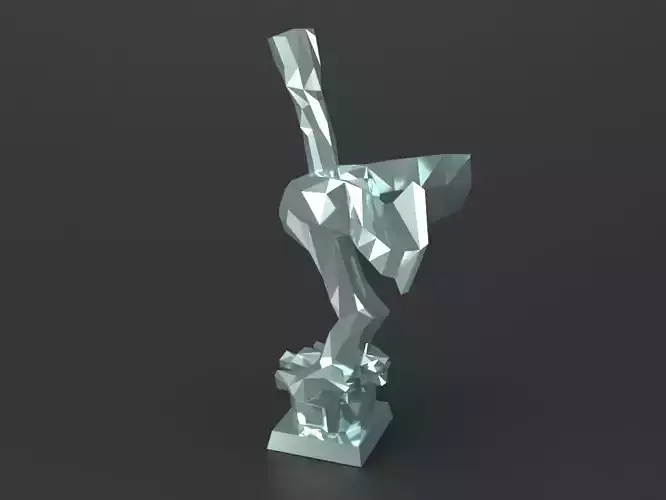 Abstract Deco Sculpture