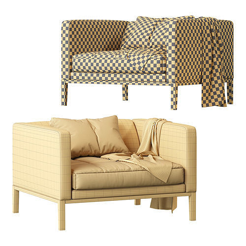 Simpliciter Armchair 3D model 5