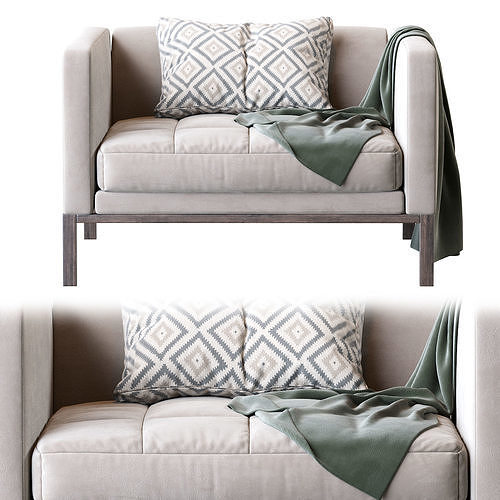Simpliciter Armchair 3D model 3