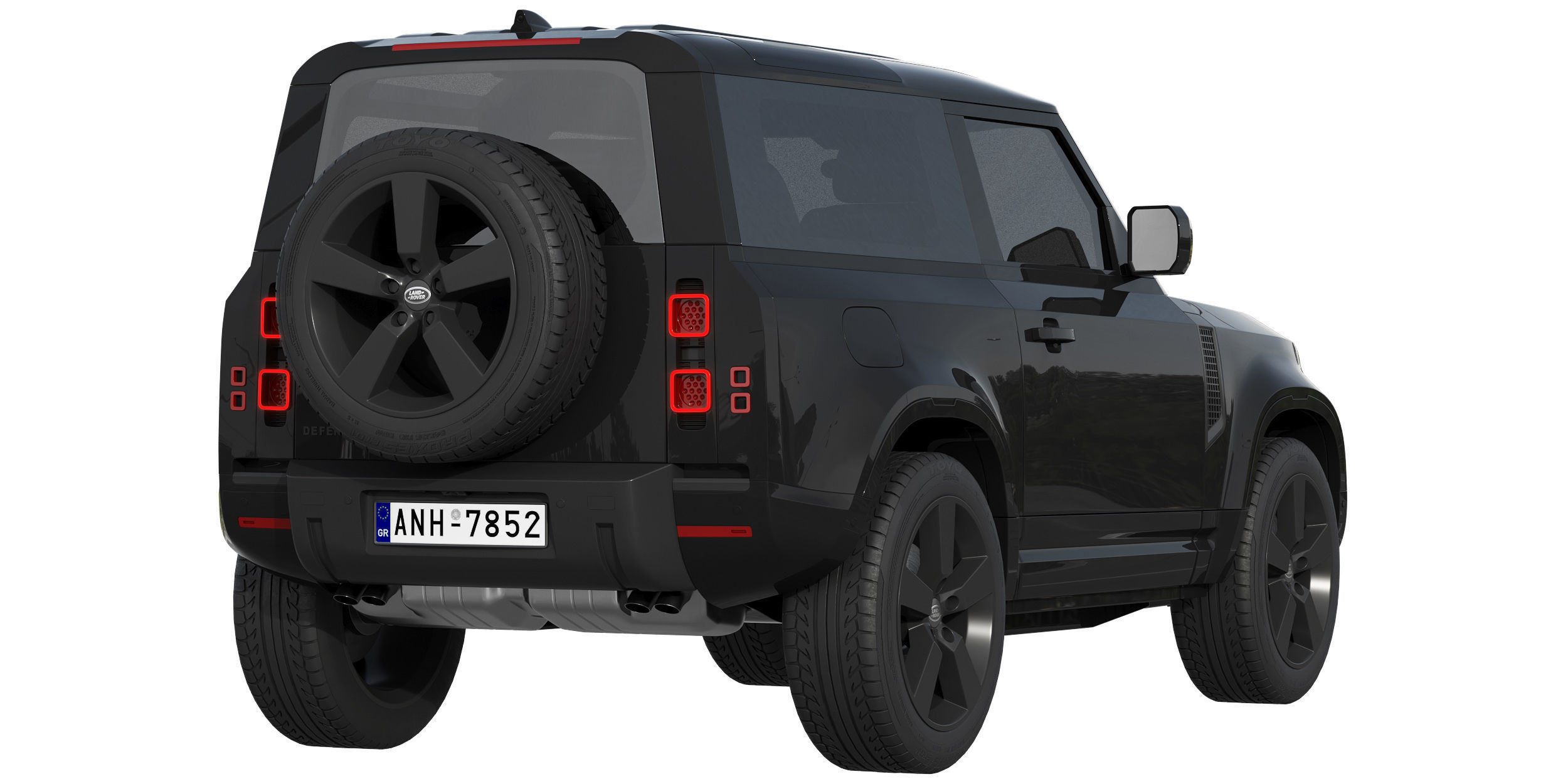 Land Rover Defender 90 V8 2022 3D model_3