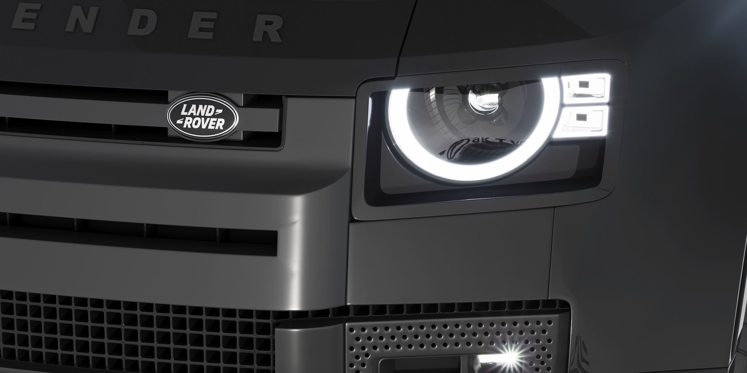 Land Rover Defender 90 V8 2022 3D model_12