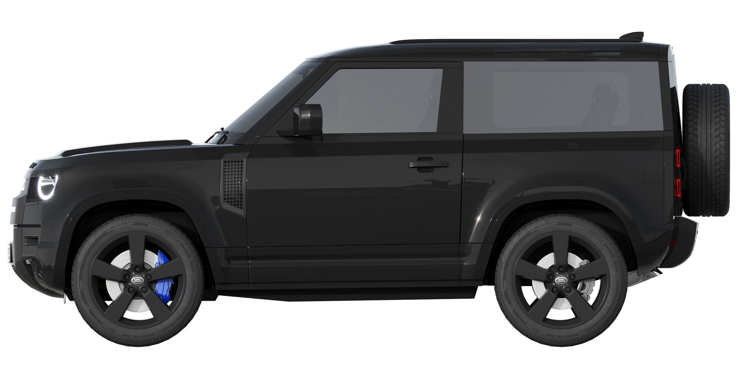 Land Rover Defender 90 V8 2022 3D model_5