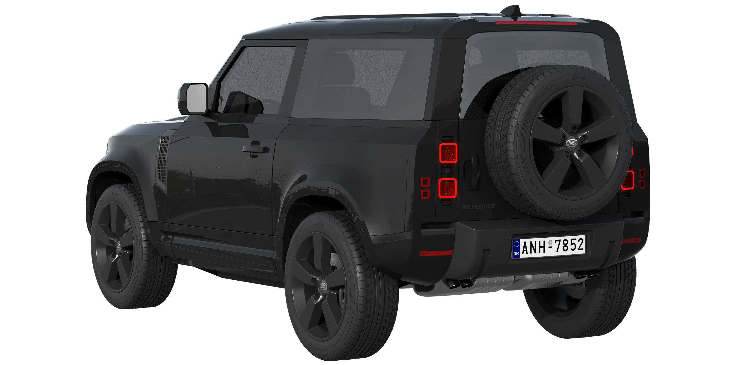 Land Rover Defender 90 V8 2022 3D model_2