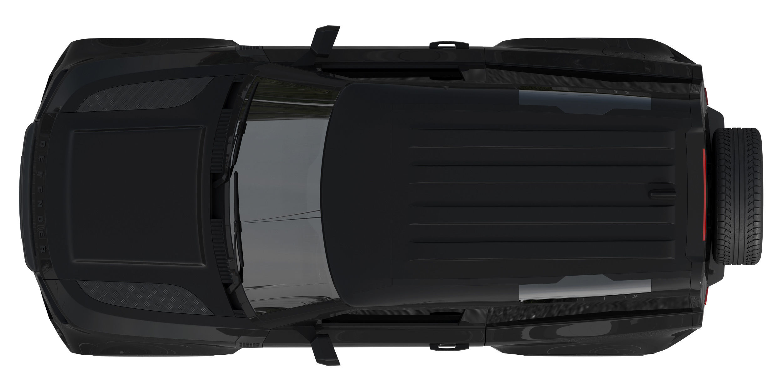 Land Rover Defender 90 V8 2022 3D model_8