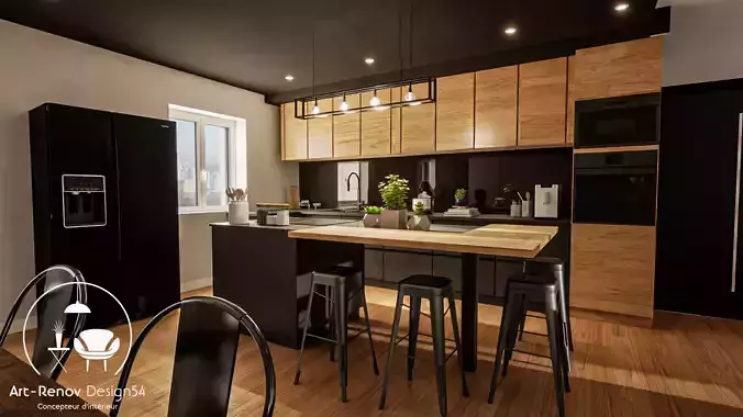Interieur moderne  3D model
