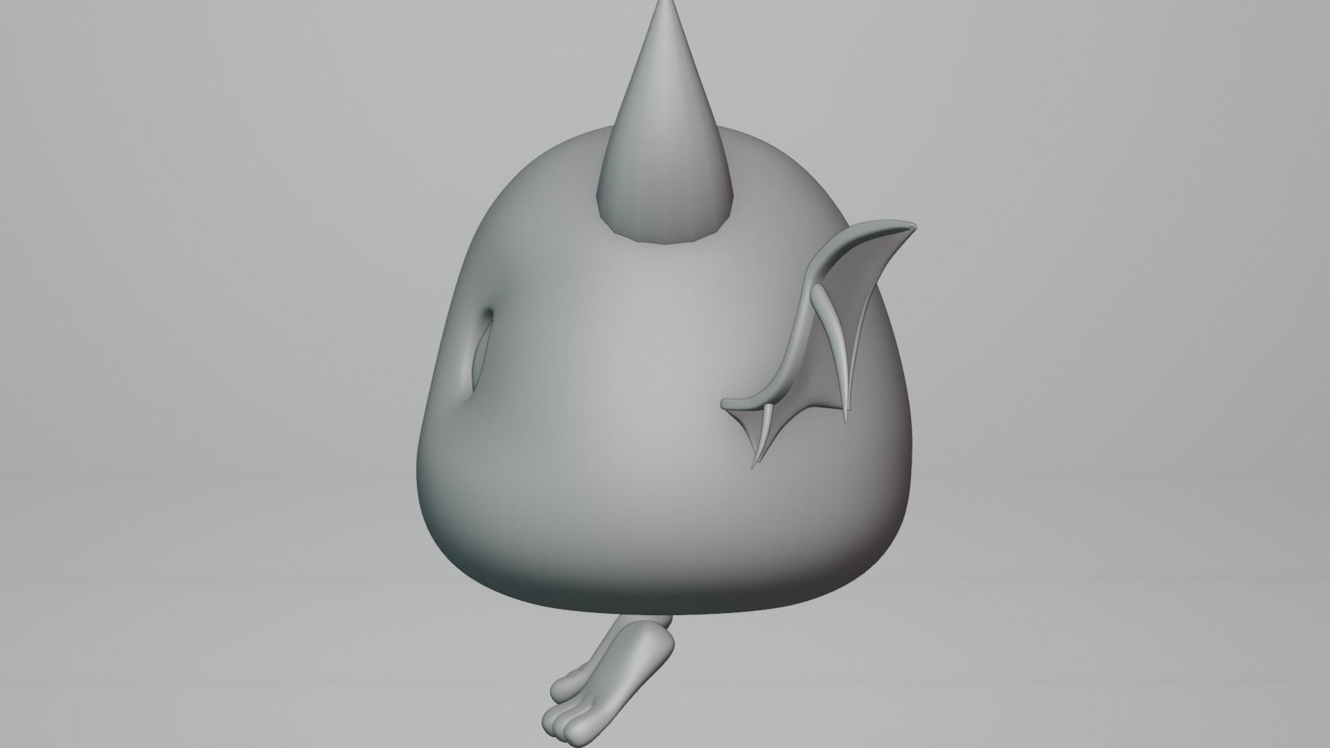 Cartoon Bat - Fully Rigged Low-poly 3D model_22