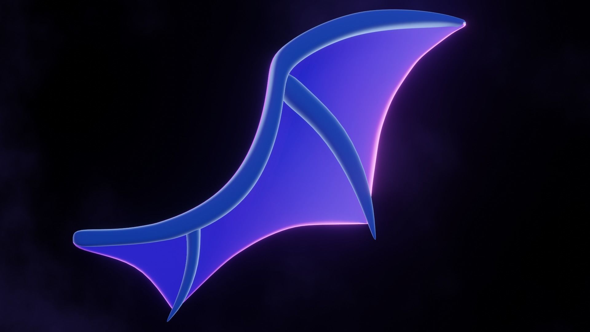 Cartoon Bat - Fully Rigged Low-poly 3D model_19