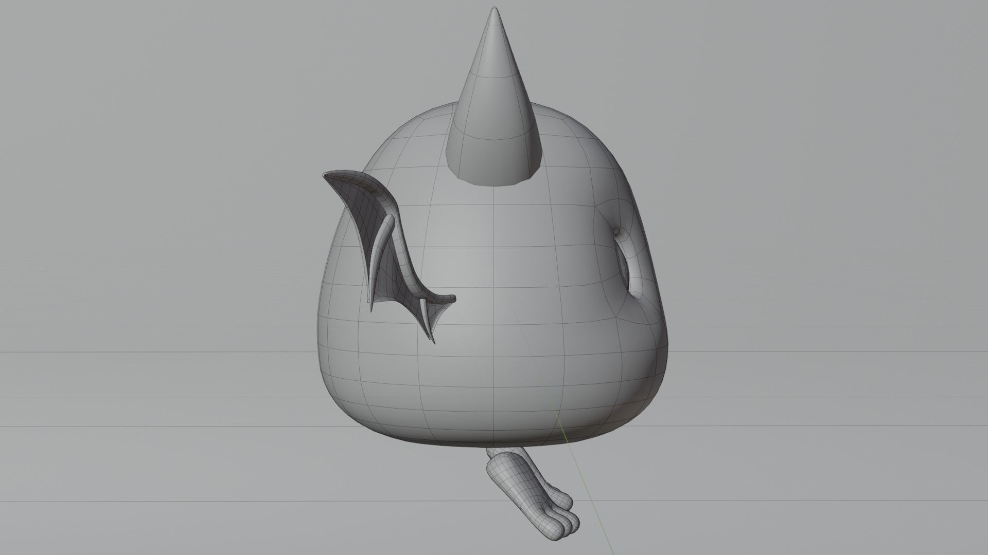 Cartoon Bat - Fully Rigged Low-poly 3D model_28