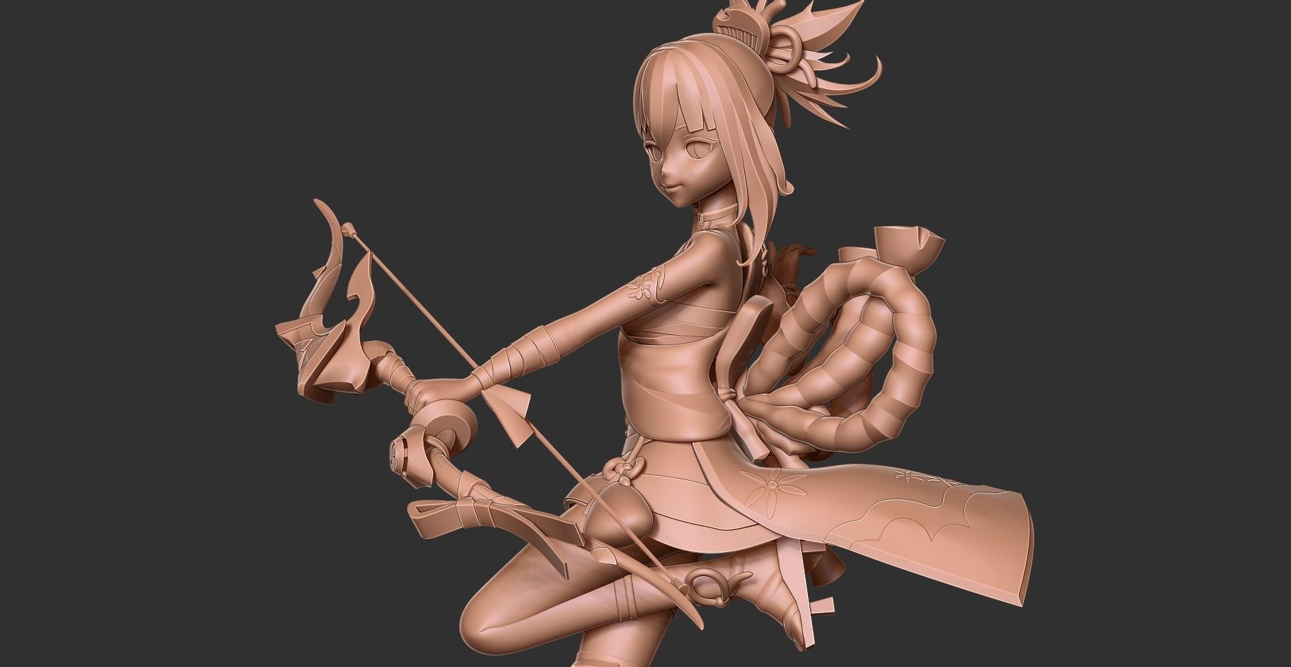 Yoimiya - Genshin Impact Fanart 3D print model_7