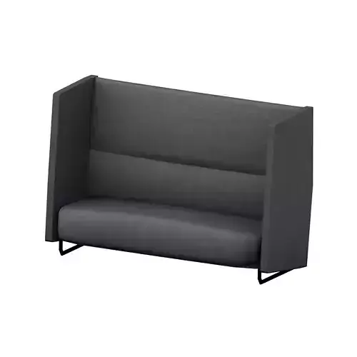 Office Modern Sofa  Low-poly 3D model