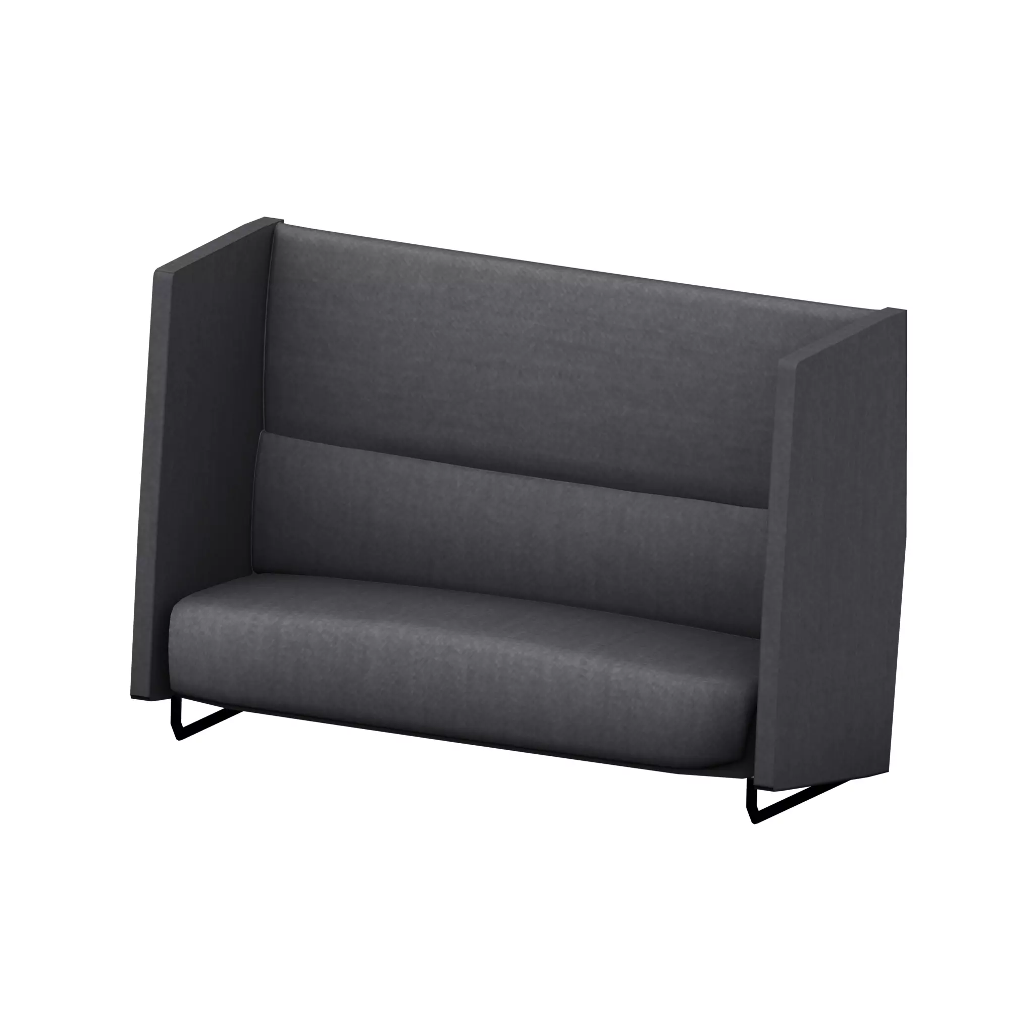 Office Modern Sofa Low-poly 3D model