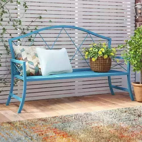Merrill Steel Garden Bench