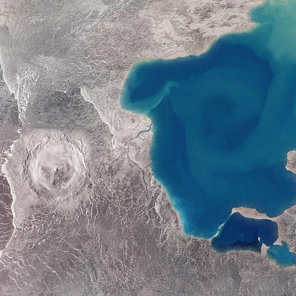 Dwarf Planet with Asteroids - Alien Planet 8k  Low-poly 3D model_11