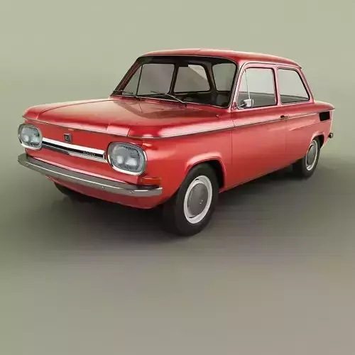 NSU Prinz 1000  3D model