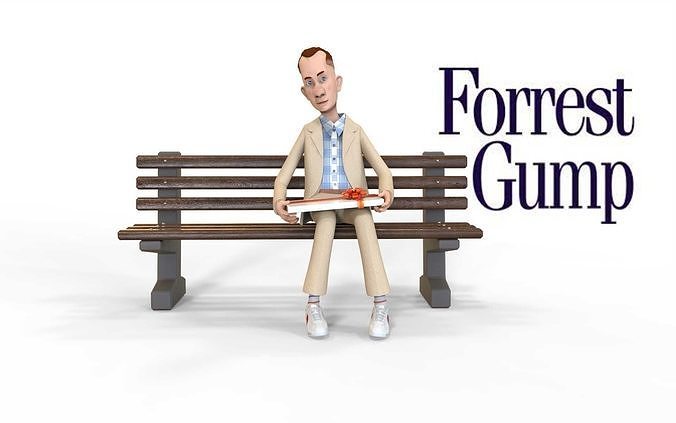 Forrest Gump 3D model