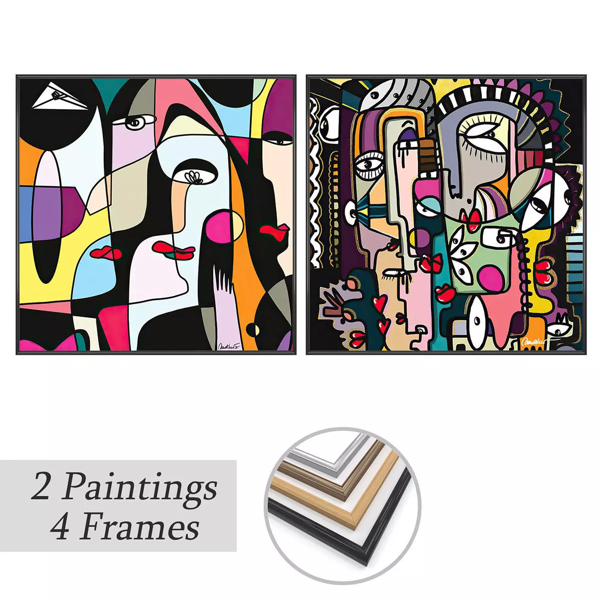 Wall Art Set 3475 3D model_0