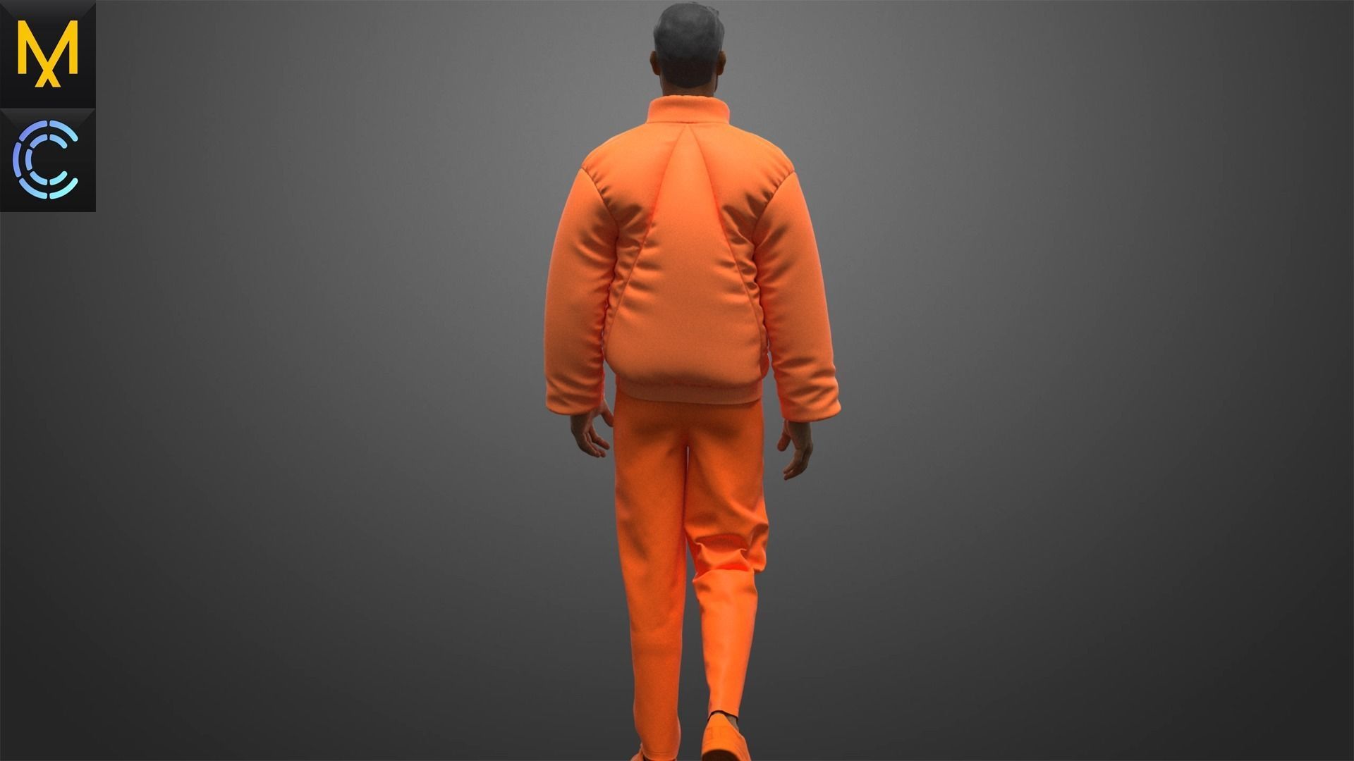 Outfit Male OBJ mtl FBX ZPRJ 3D model_5