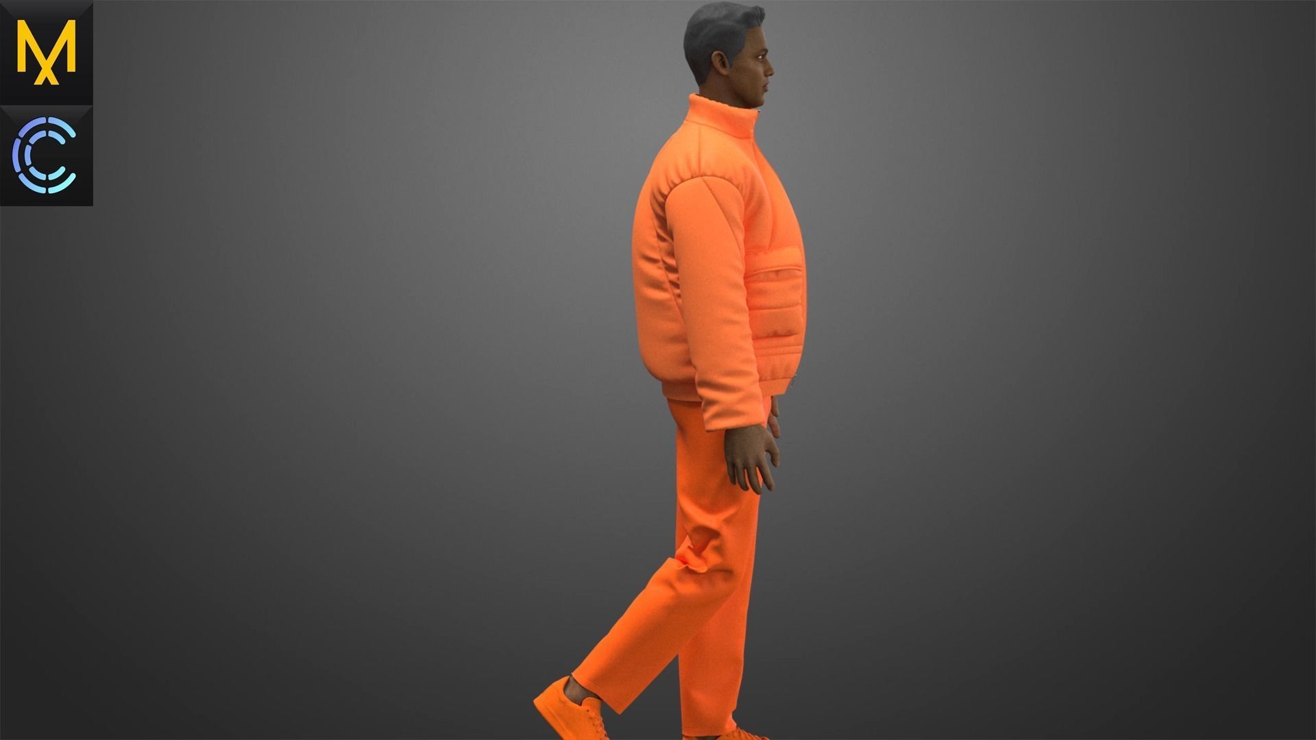 Outfit Male OBJ mtl FBX ZPRJ 3D model_6
