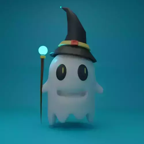 Ghost With Hat