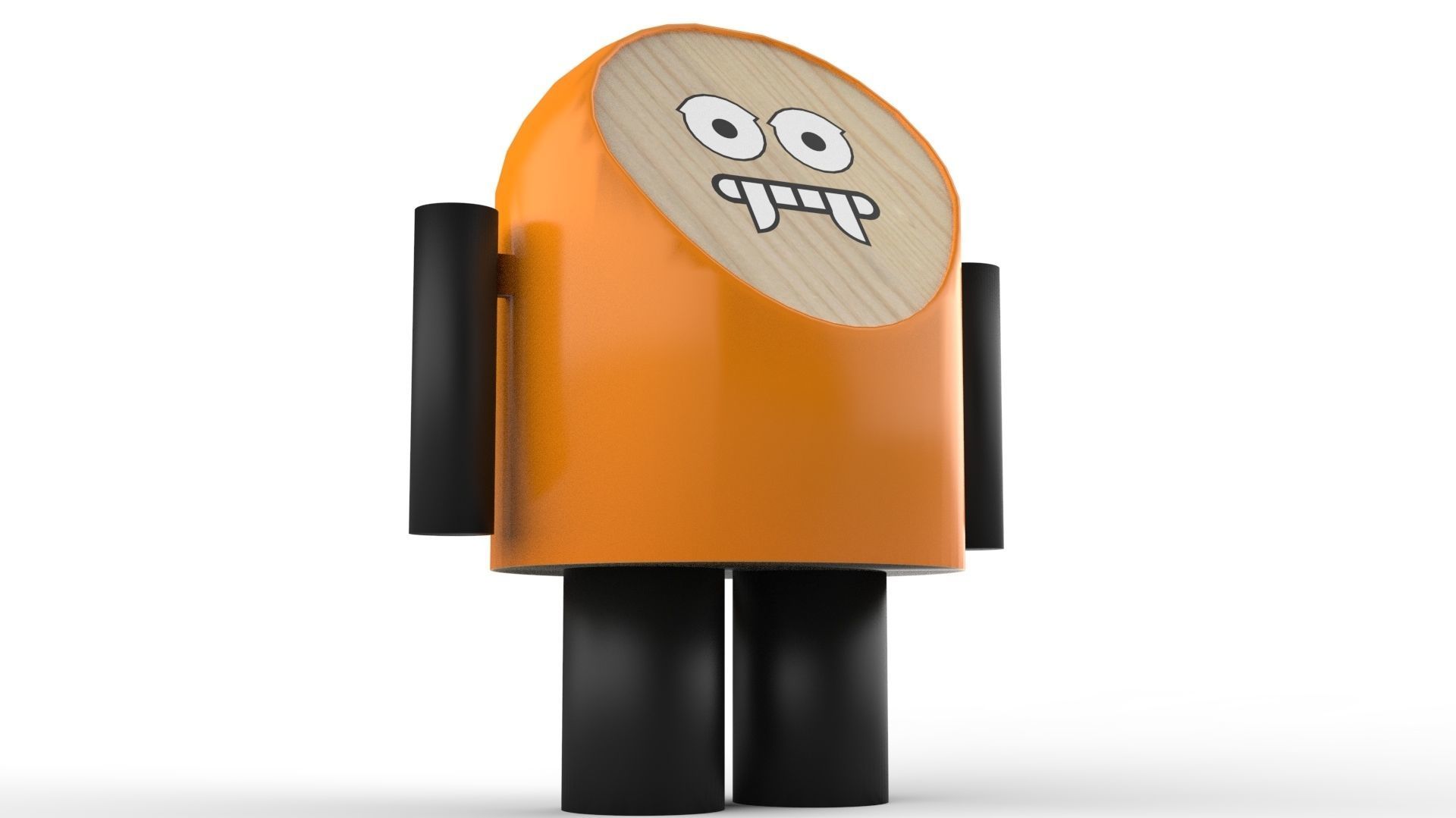 TOY ROBOT 01 3D print model_34