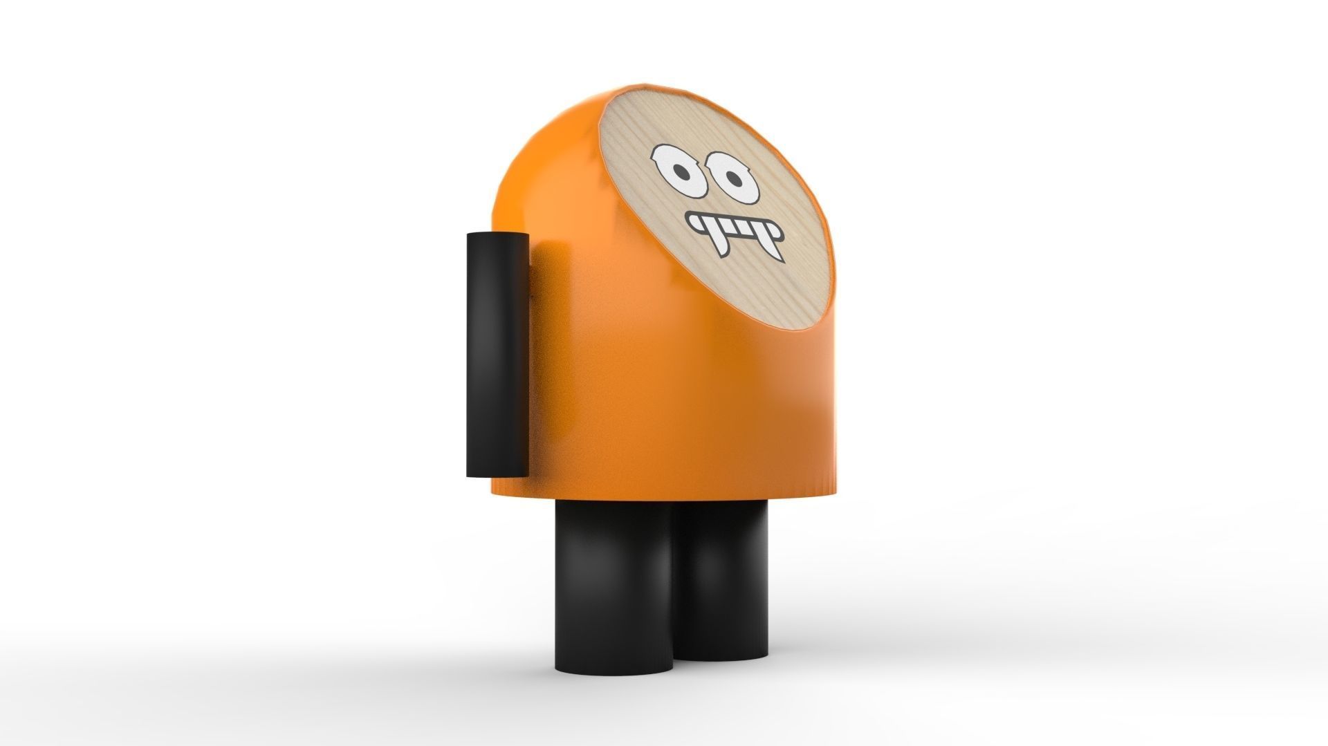 TOY ROBOT 01 3D print model_14