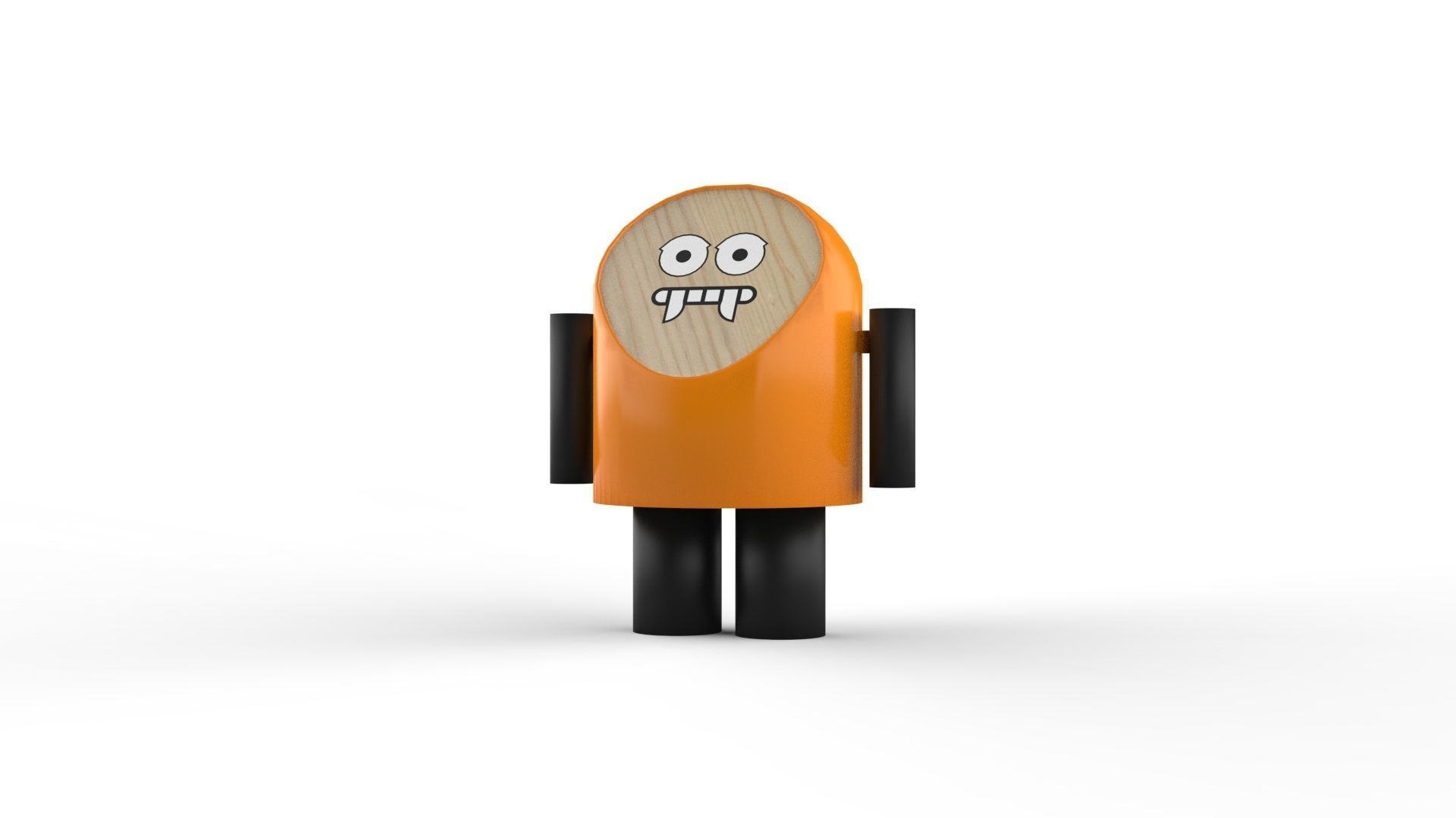 TOY ROBOT 01 3D print model_24