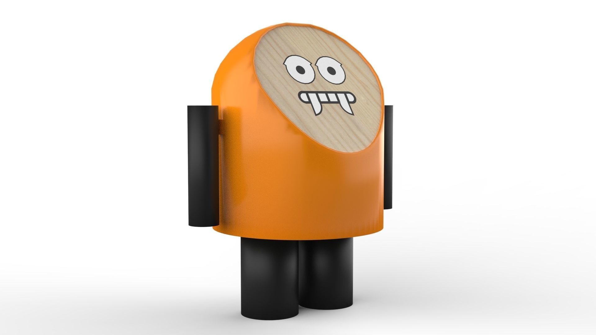 TOY ROBOT 01 3D print model_38