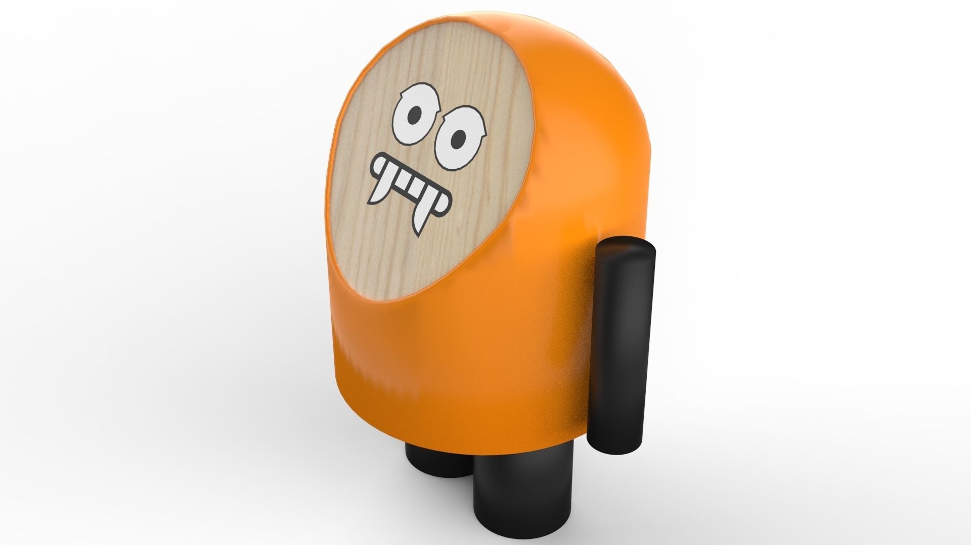 TOY ROBOT 01 3D print model_36