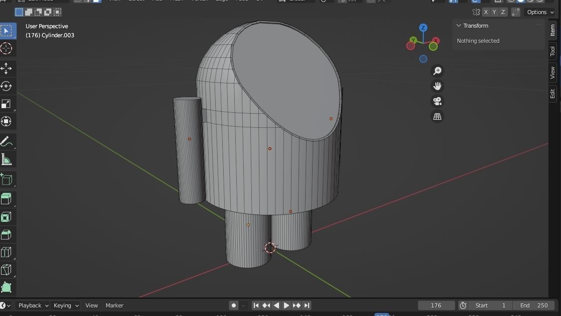 TOY ROBOT 01 3D print model_12