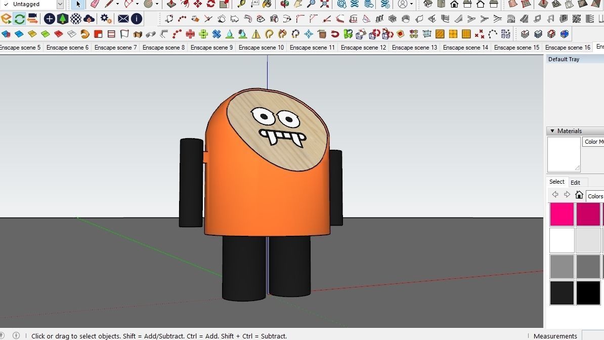 TOY ROBOT 01 3D print model_8