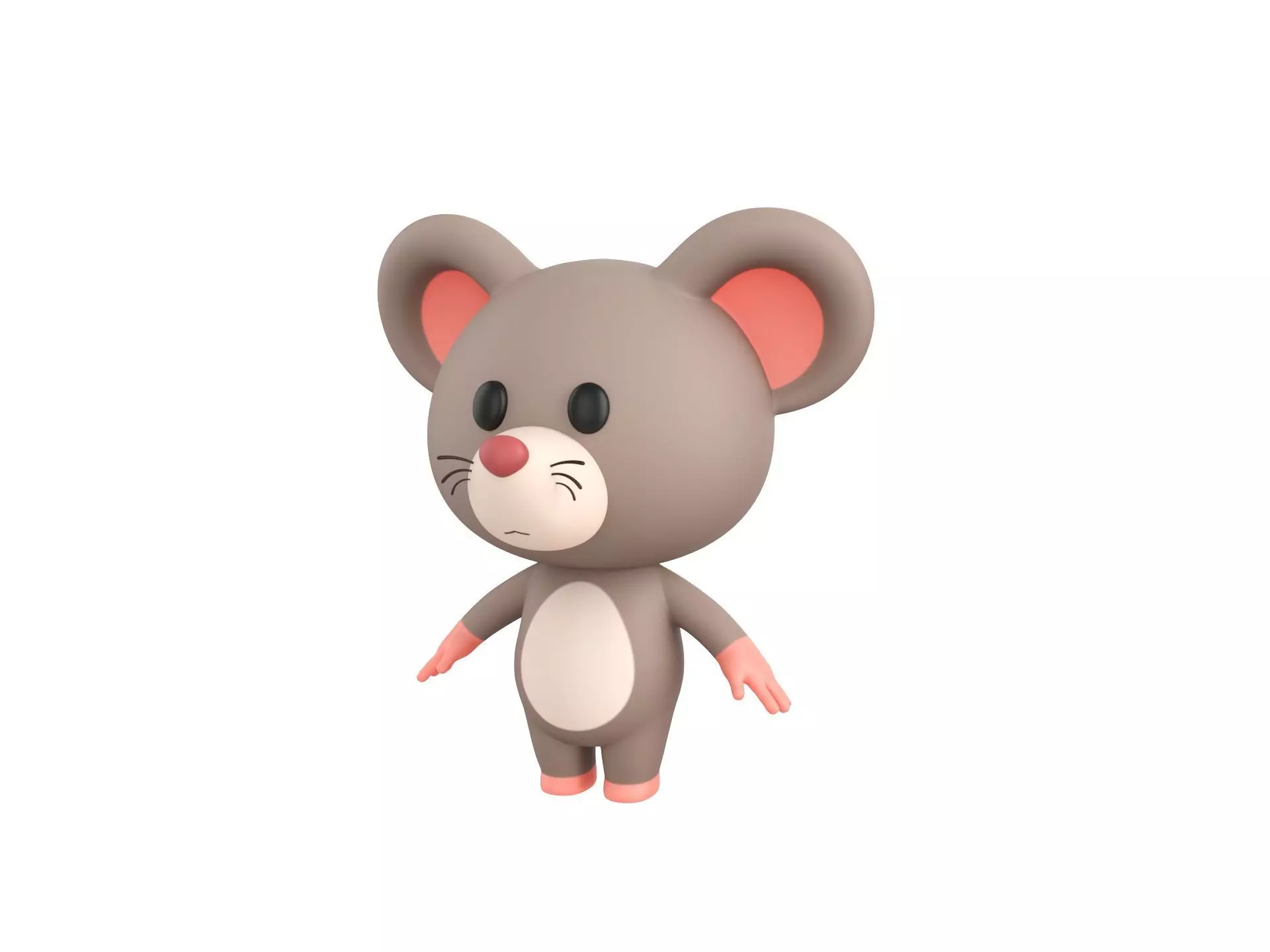 Character164 Rat 3D model_0