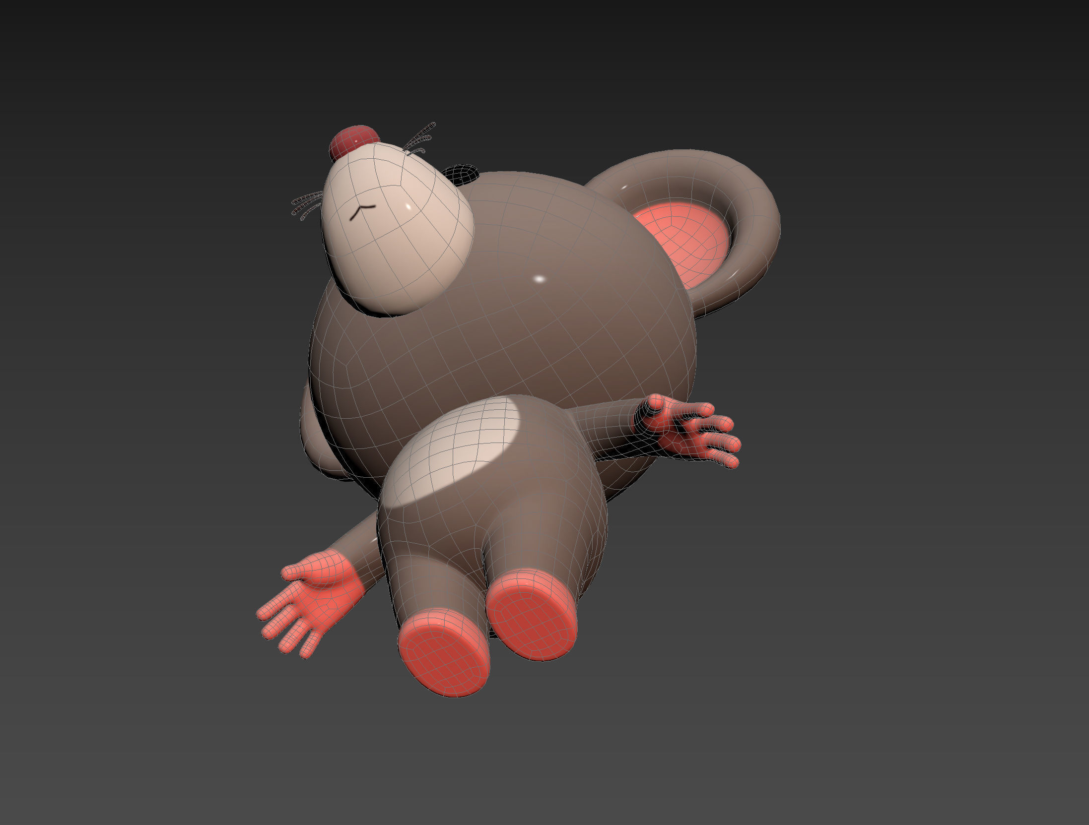 Character164 Rat 3D model_22