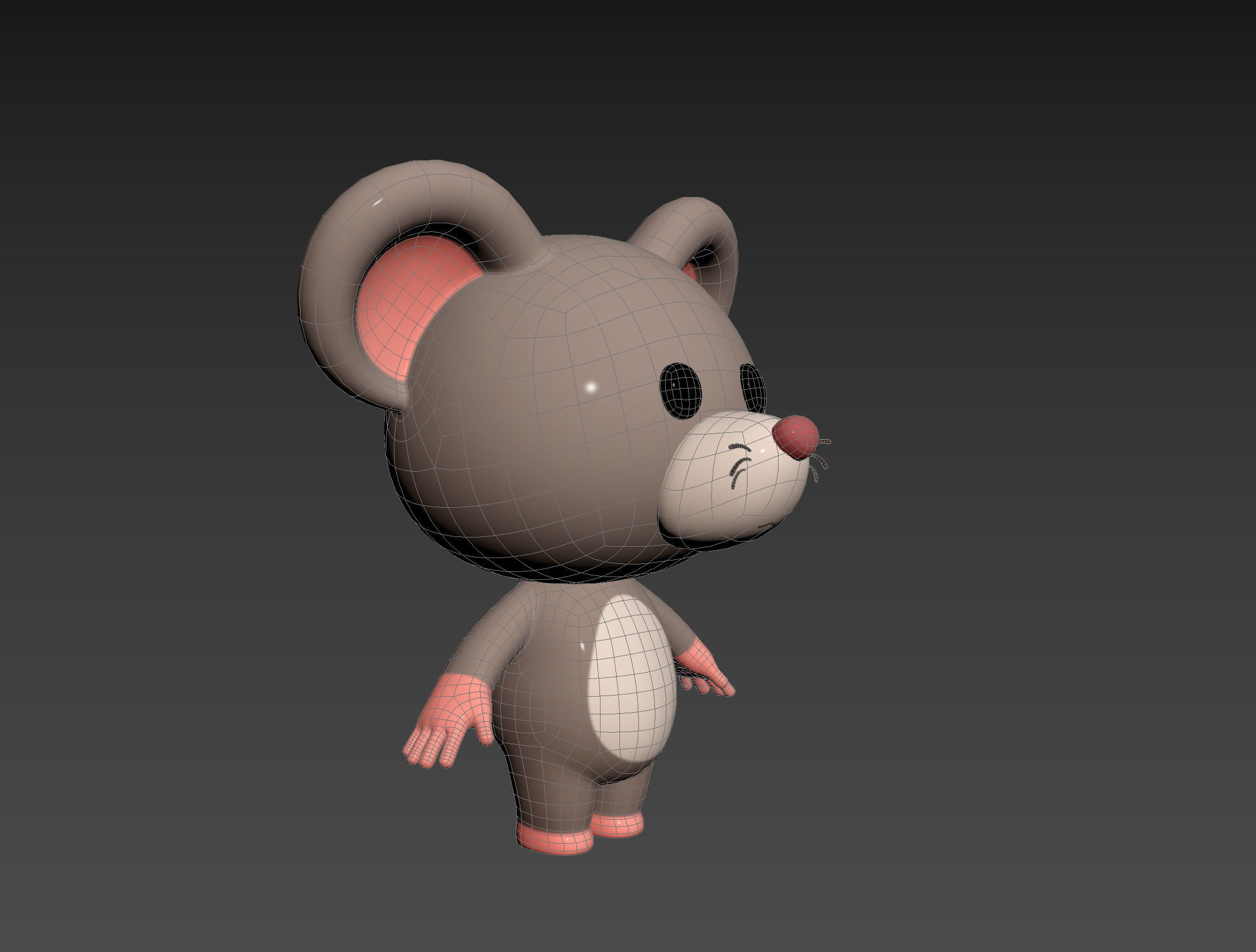 Character164 Rat 3D model_14