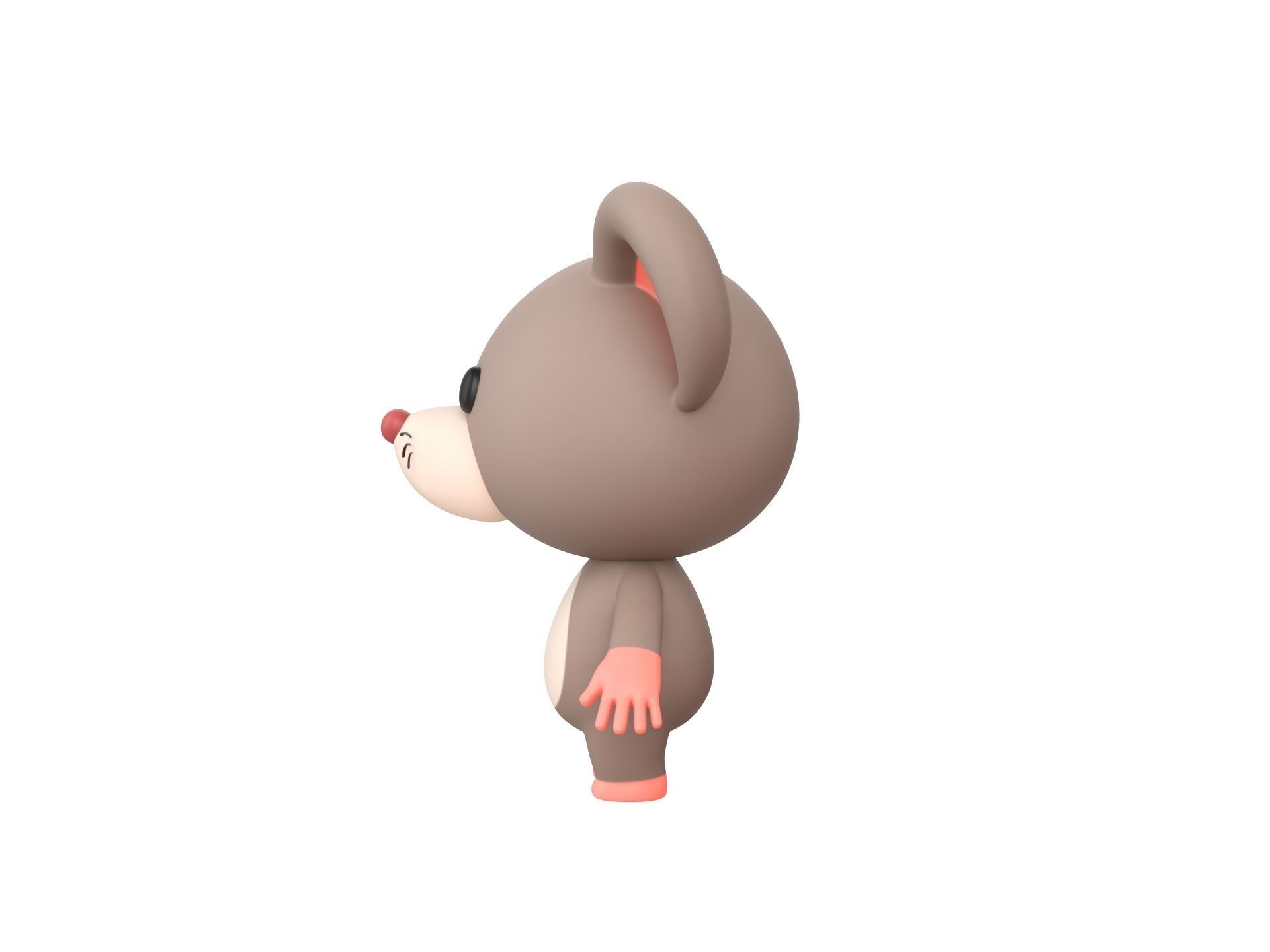 Character164 Rat 3D model_7