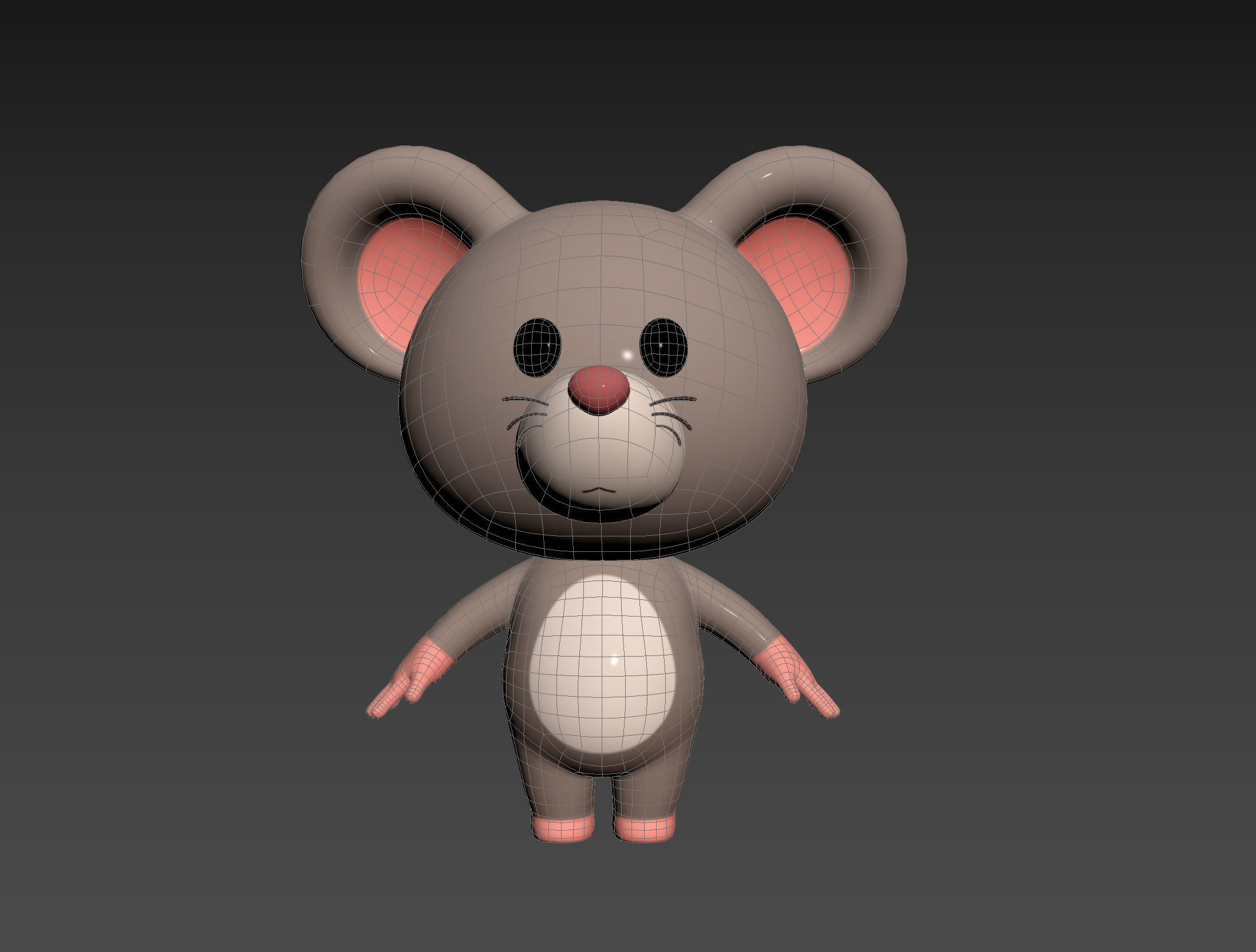 Character164 Rat 3D model_13