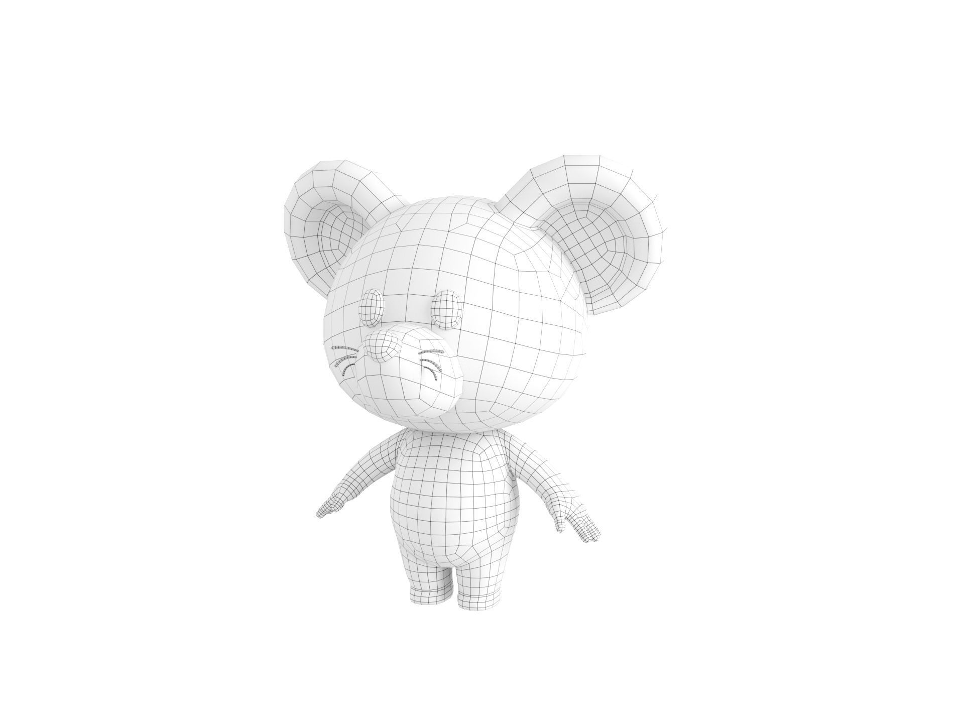 Character164 Rat 3D model_23