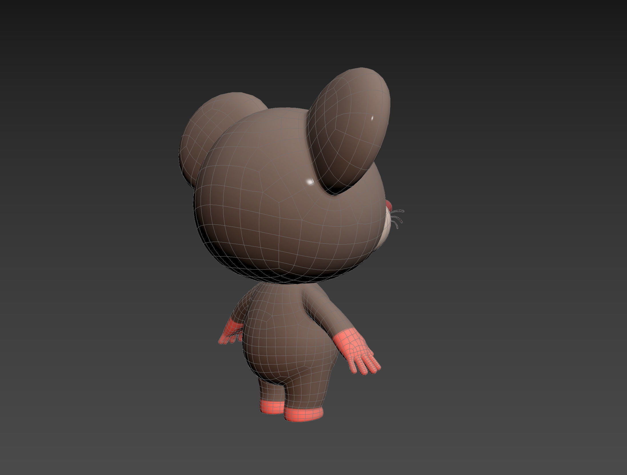 Character164 Rat 3D model_16