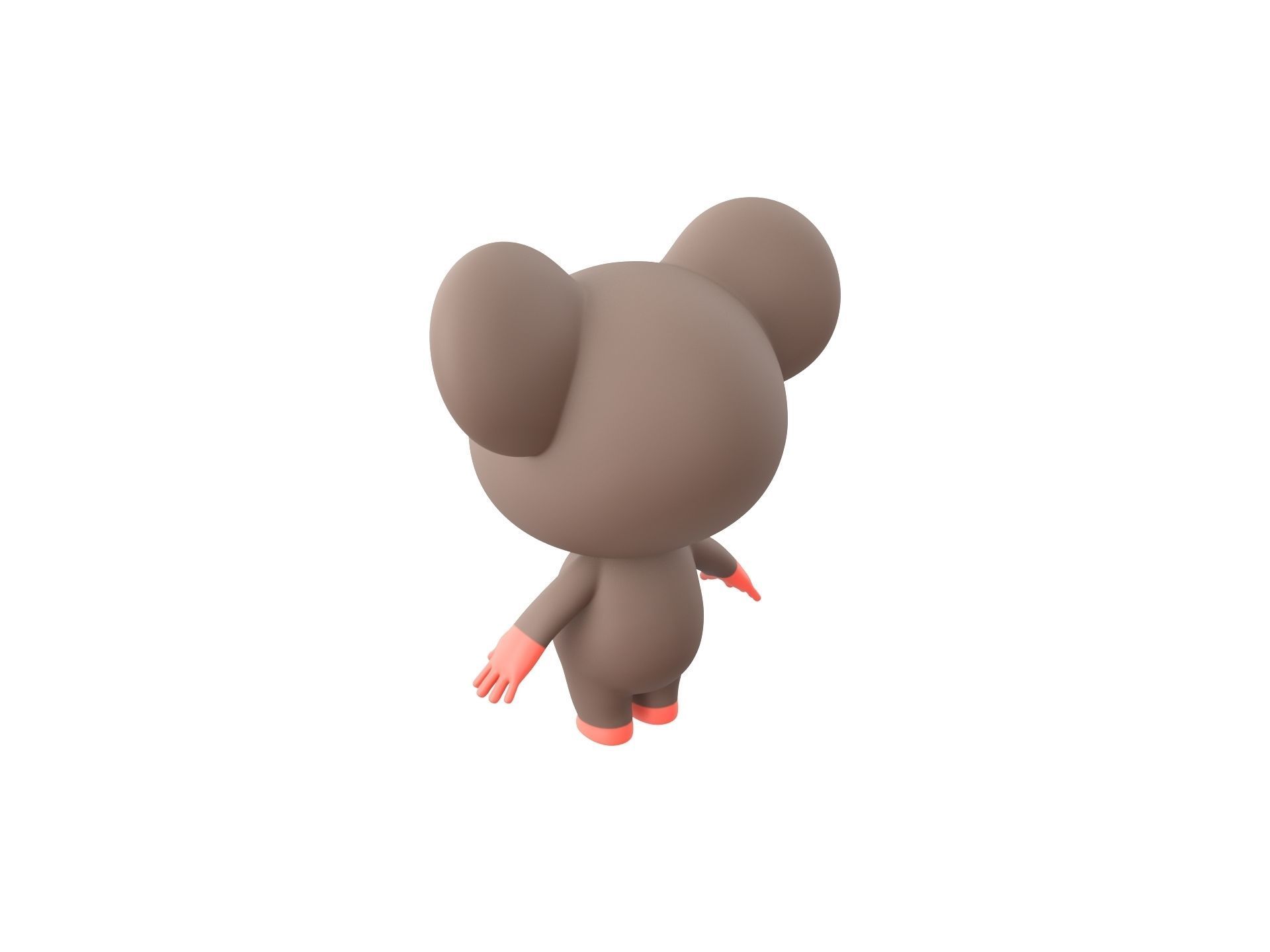 Character164 Rat 3D model_6