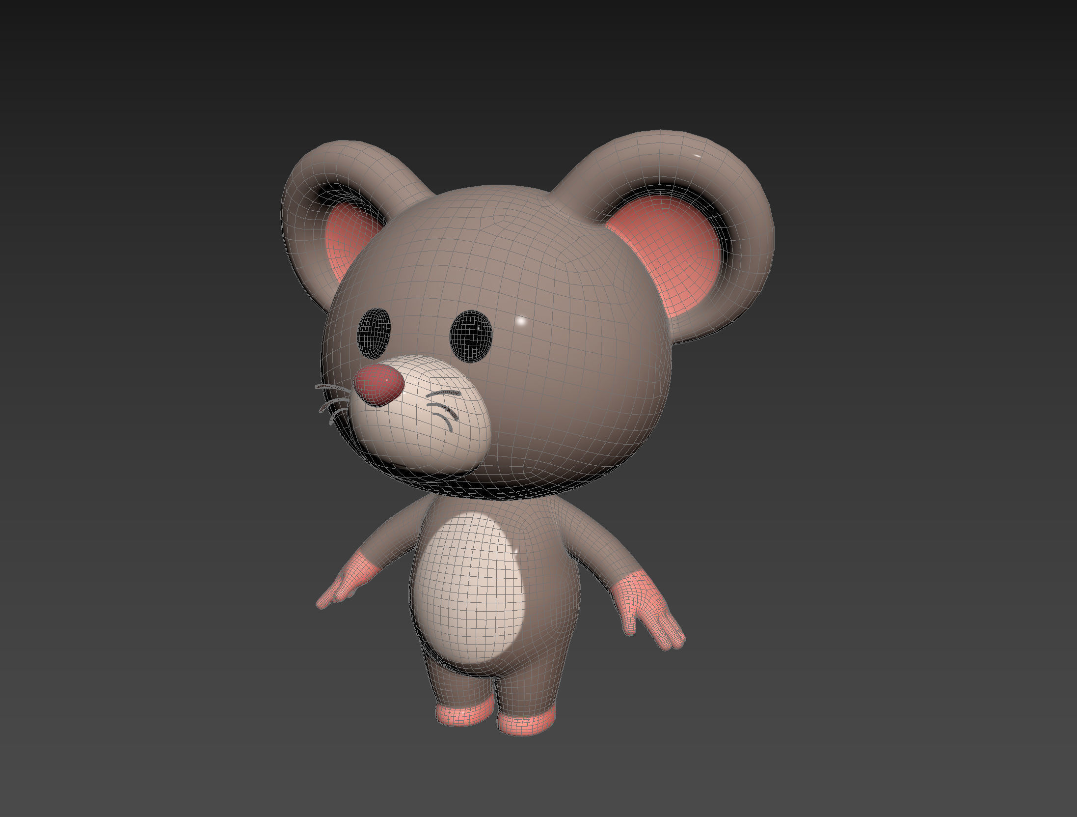 Character164 Rat 3D model_12