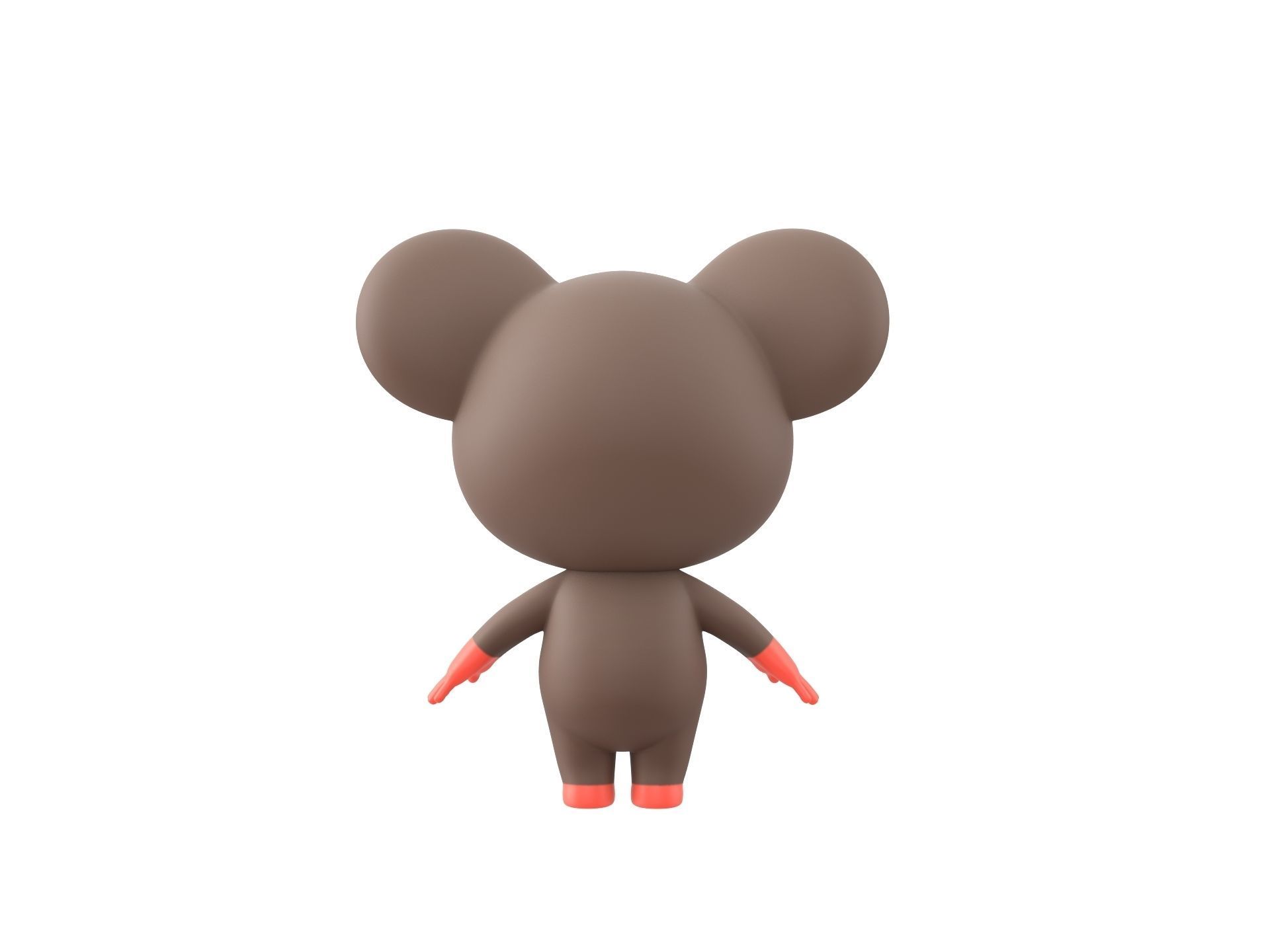 Character164 Rat 3D model_5