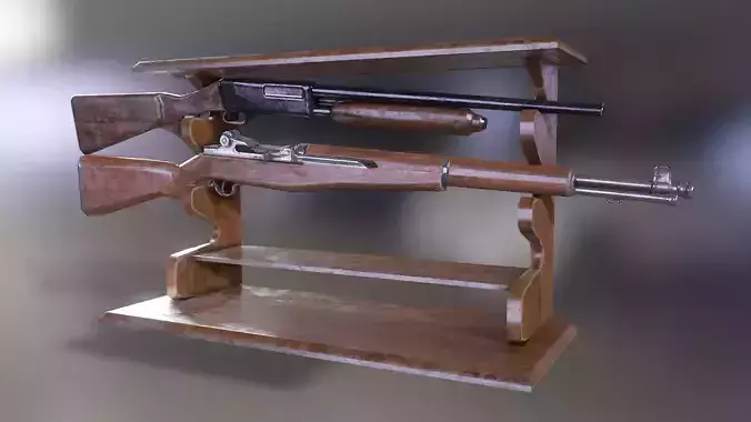 Rifle rack