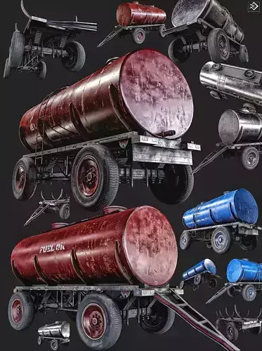 Oil  And Water Trailer