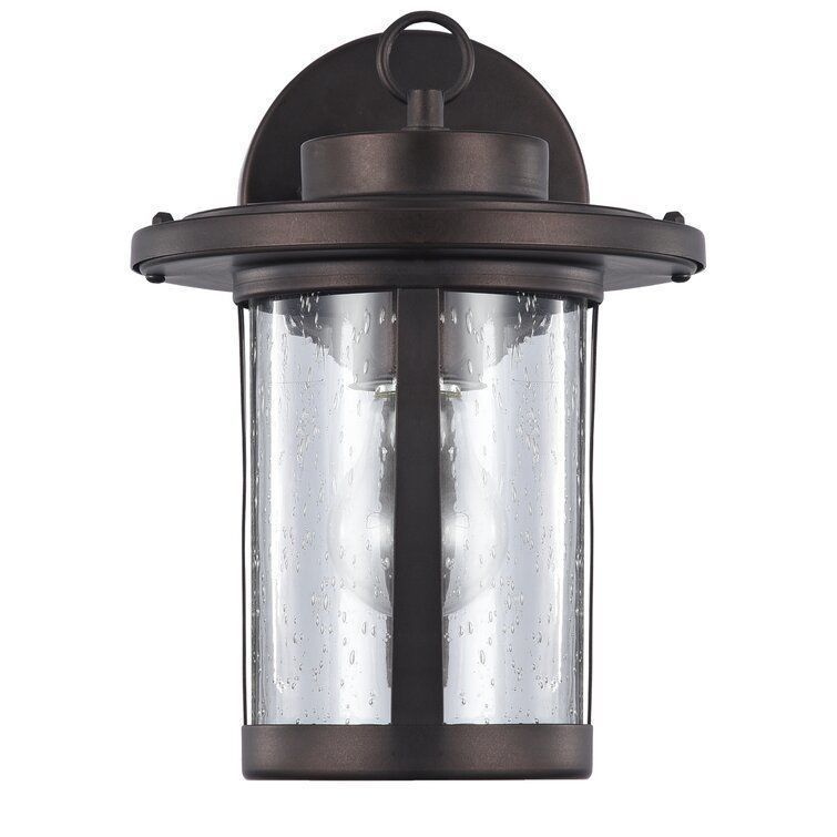 Sandin Seeded Glass Outdoor Sconce - 2 Colour 3D model_8