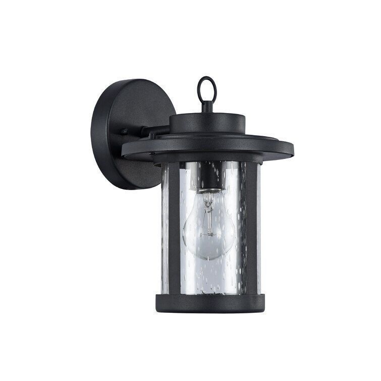 Sandin Seeded Glass Outdoor Sconce - 2 Colour 3D model_7