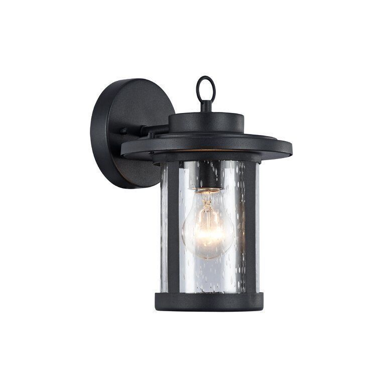 Sandin Seeded Glass Outdoor Sconce - 2 Colour 3D model_6