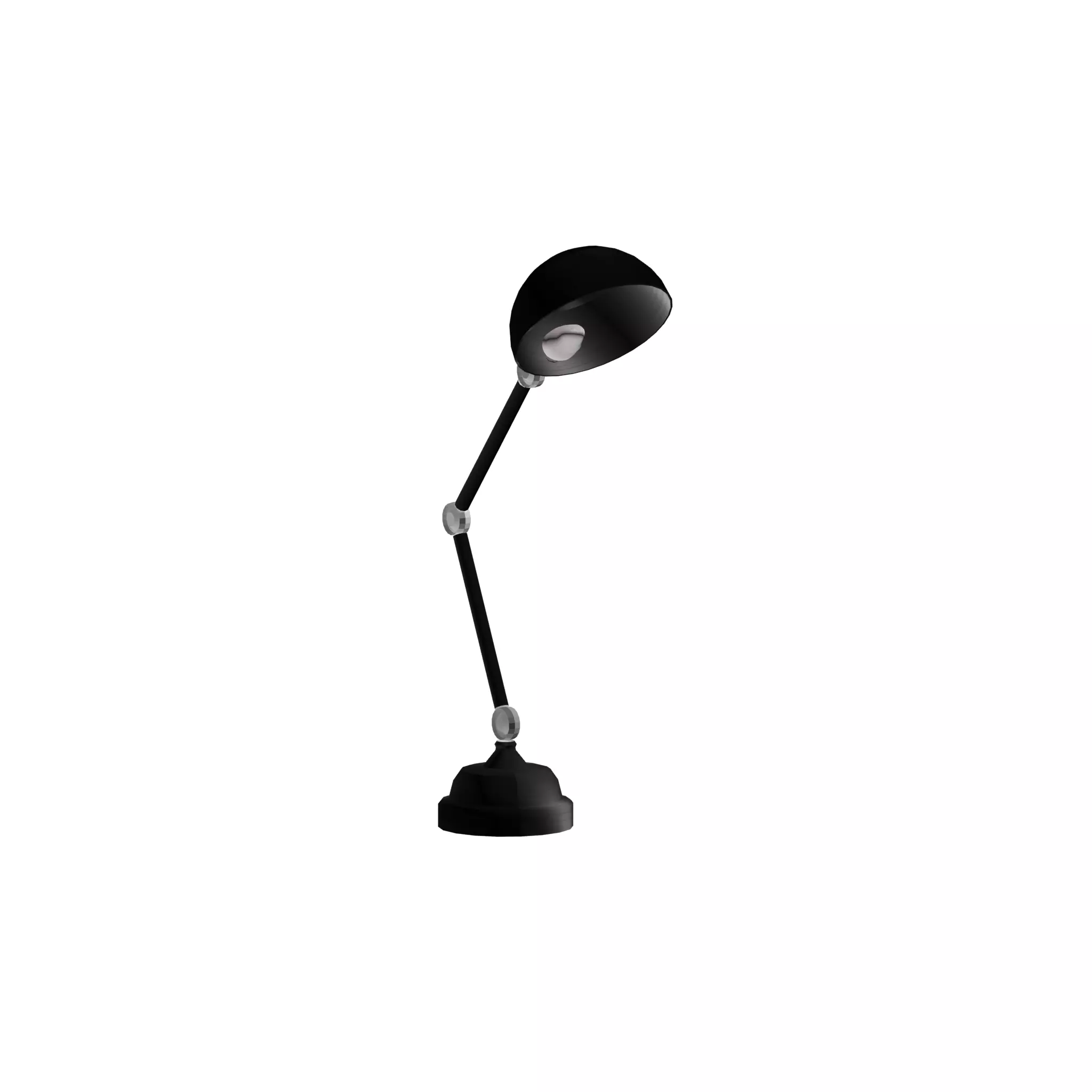 Low poly Table Lamp Low-poly 3D model_0