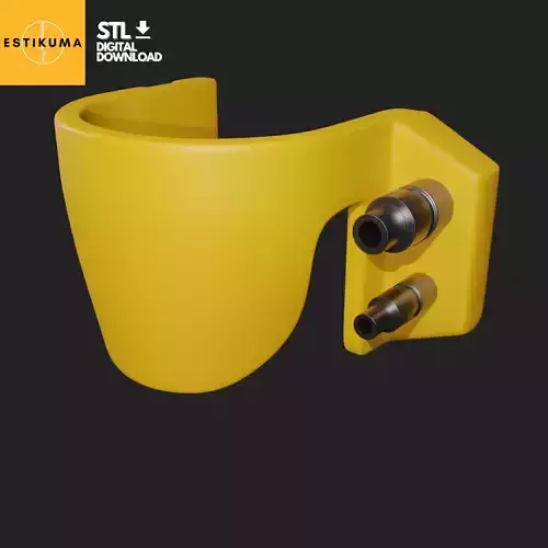 Boba Fett Knee Armour 3D model STL 3D print model