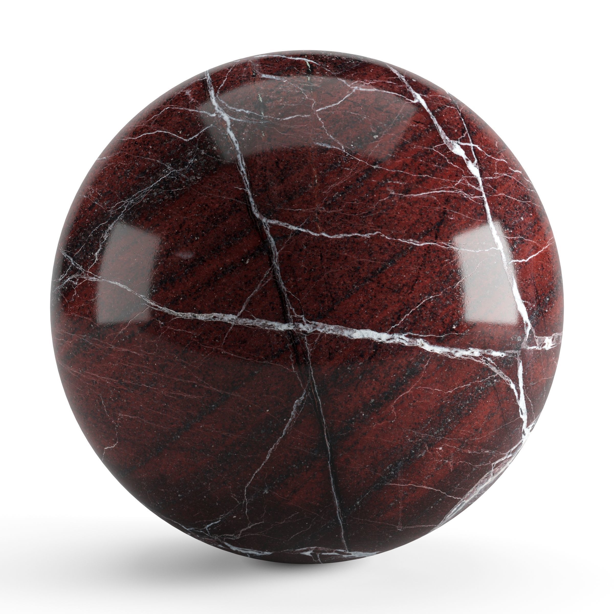 Red marble v2 - 6 textures at 8k Texture_6